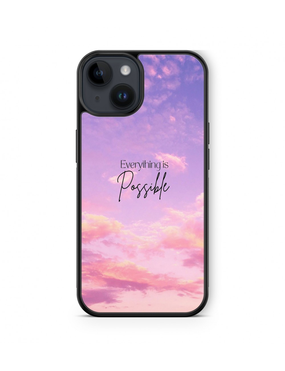 Coque iPhone et Samsung Everything is possible 