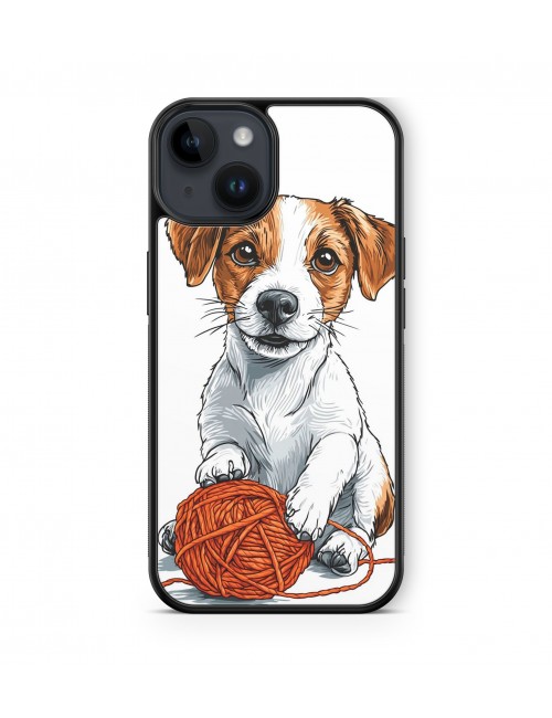 Coque iPhone et Samsung Chien Mignon Pelote 