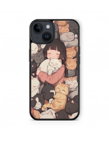 Coque iPhone et Samsung Manga chats Kawaii 