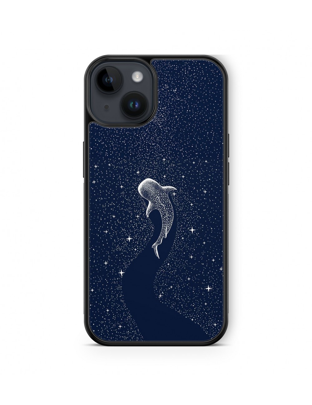 Coque iPhone et Samsung Orque Baleine Etoiles 