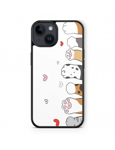 Coque iPhone et Samsung Pattes de chats 