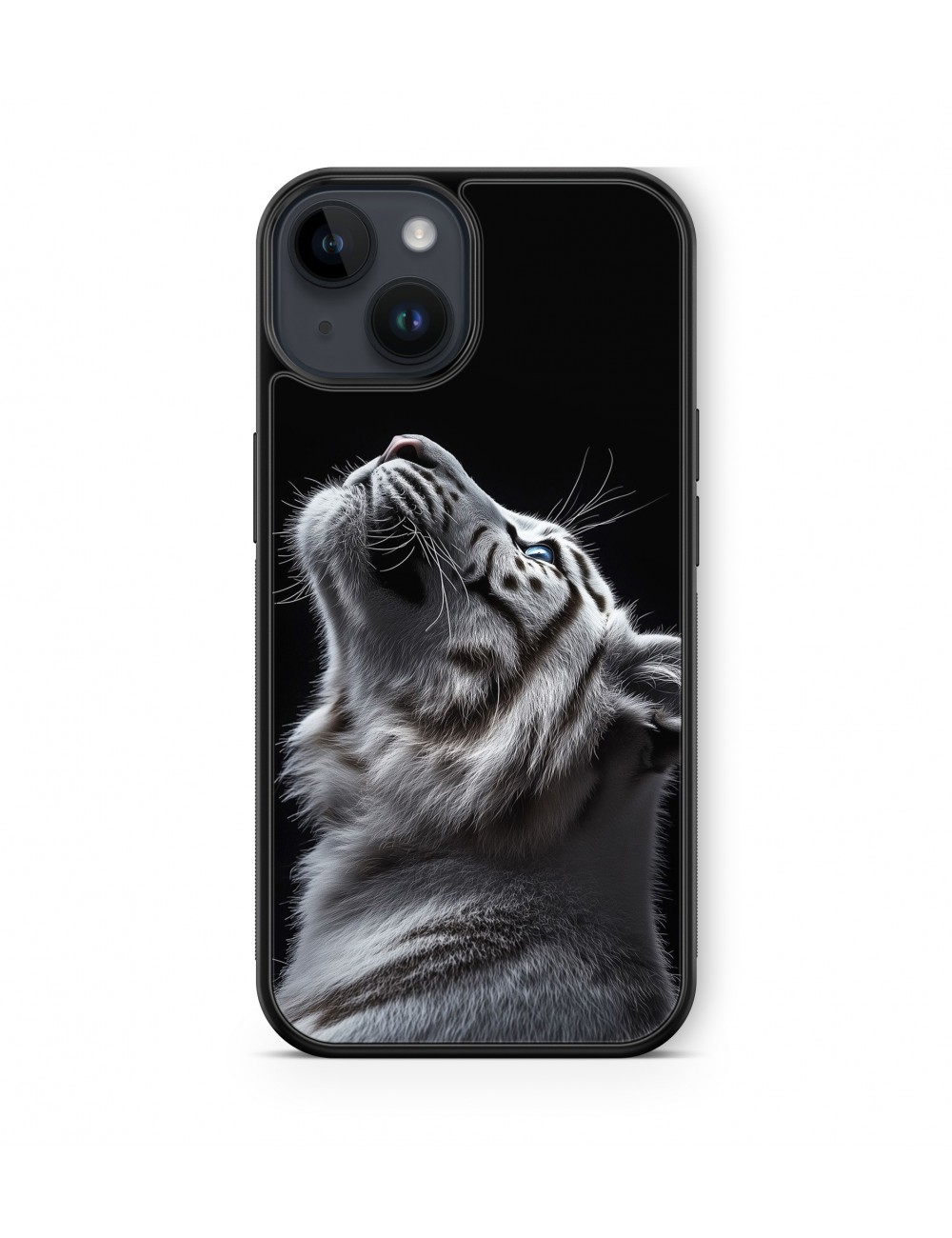 Coque iPhone et Samsung Tigre Blanc 