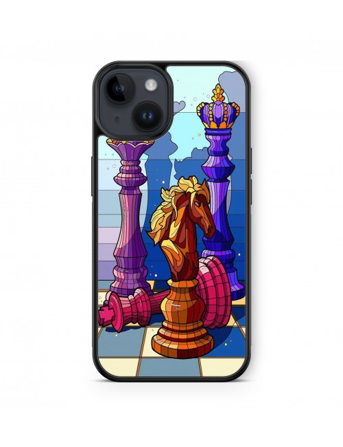 Coque iPhone et Samsung Echecs Chess Jeu Dame 