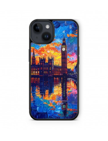 Coque iPhone et Samsung Londres Big Ben Peinture 