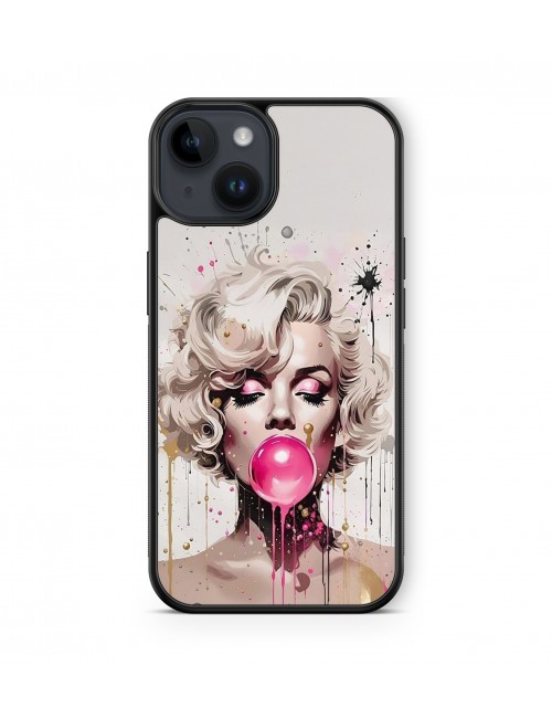 Coque iPhone et Samsung Marilyn Monroe Chewing Gum 