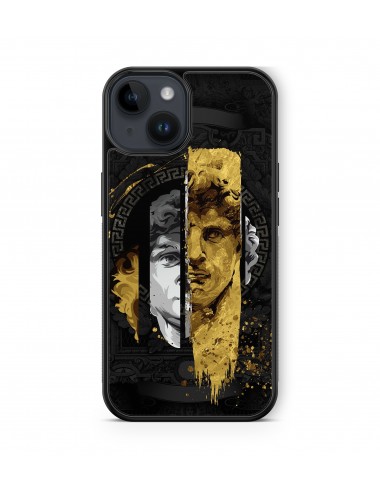 Coque iPhone et Samsung Statues Romaines Aesthetic Or 