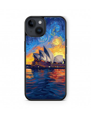 Coque iPhone et Samsung Sydney Opéra Peinture 