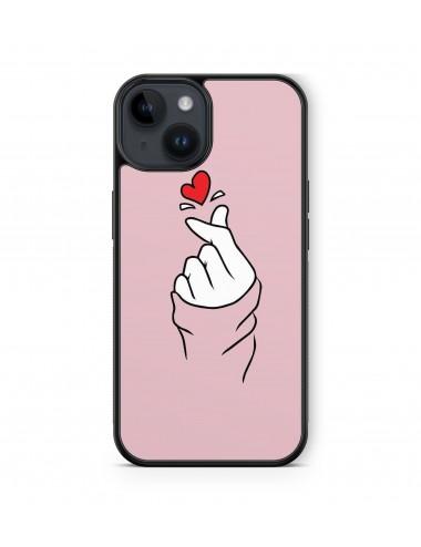 Coque iPhone et Samsung Claquement de doigts et coeur 