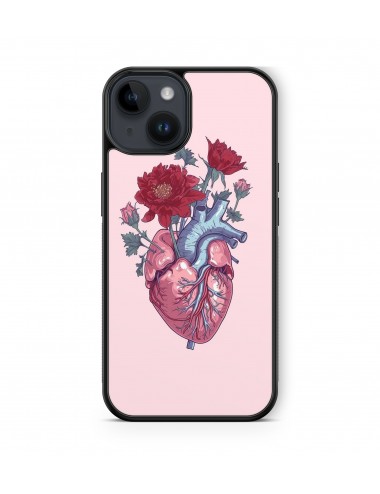 Coque iPhone et Samsung Coeur Fleurs Vegetal (2) 