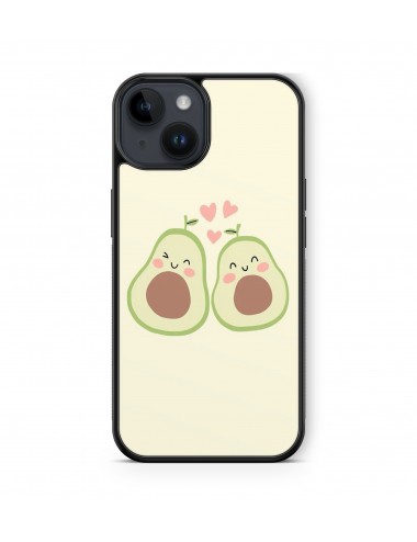 Coque iPhone et Samsung Couple Avocats Mignon 