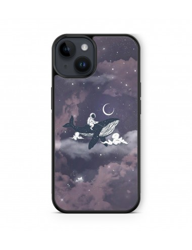 Coque iPhone et Samsung Astronaute et Baleine 