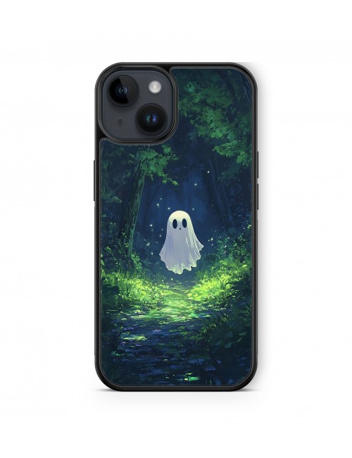 Coque iPhone et Samsung Fantôme Forêt Mignon 