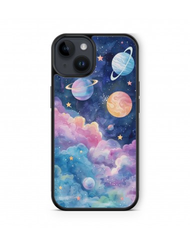 Coque iPhone et Samsung Galaxie Planètes Espace 