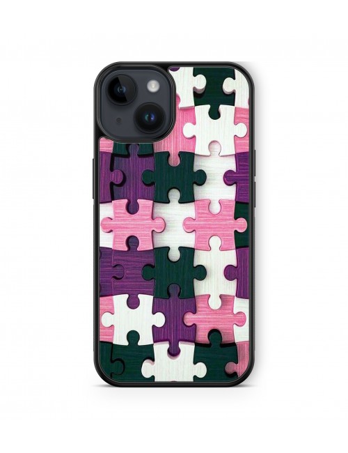 Coque iPhone et Samsung Motif Puzzle 