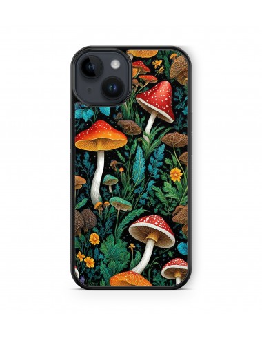 Coque iPhone et Samsung Champignons d'automne 