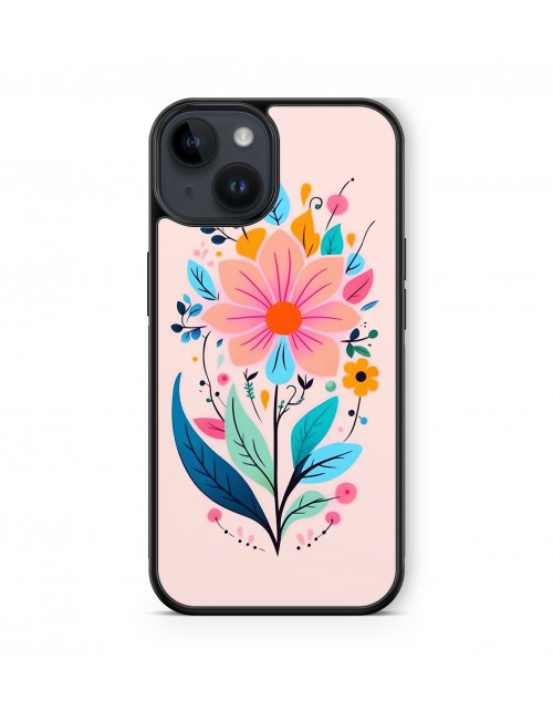 Coque iPhone et Samsung Fleurs Vintage 