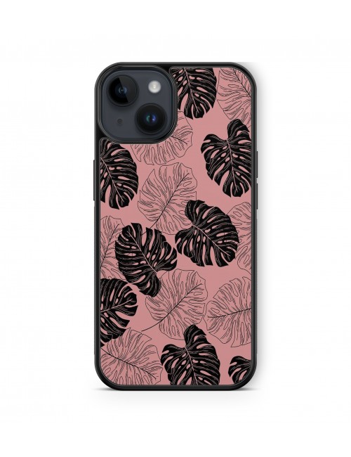 Coque iPhone et Samsung Monstera Plante Tropicale 