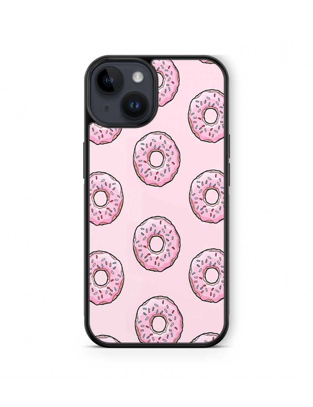 Coque iPhone et Samsung Donuts Mauve 