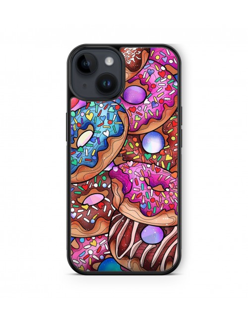 Coque iPhone et Samsung Donuts Multicolores 