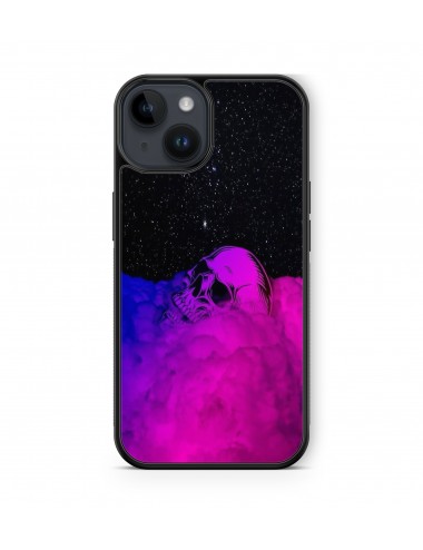 Coque iPhone et Samsung Tête de Mort Skull Fleurs Gothique (12) 