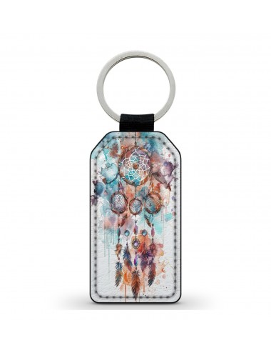 Porte-Clés en simili cuir Attrape-Rêves Dreamcatcher Indien (12) 