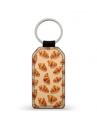 Porte-Clés en simili cuir Croissants 