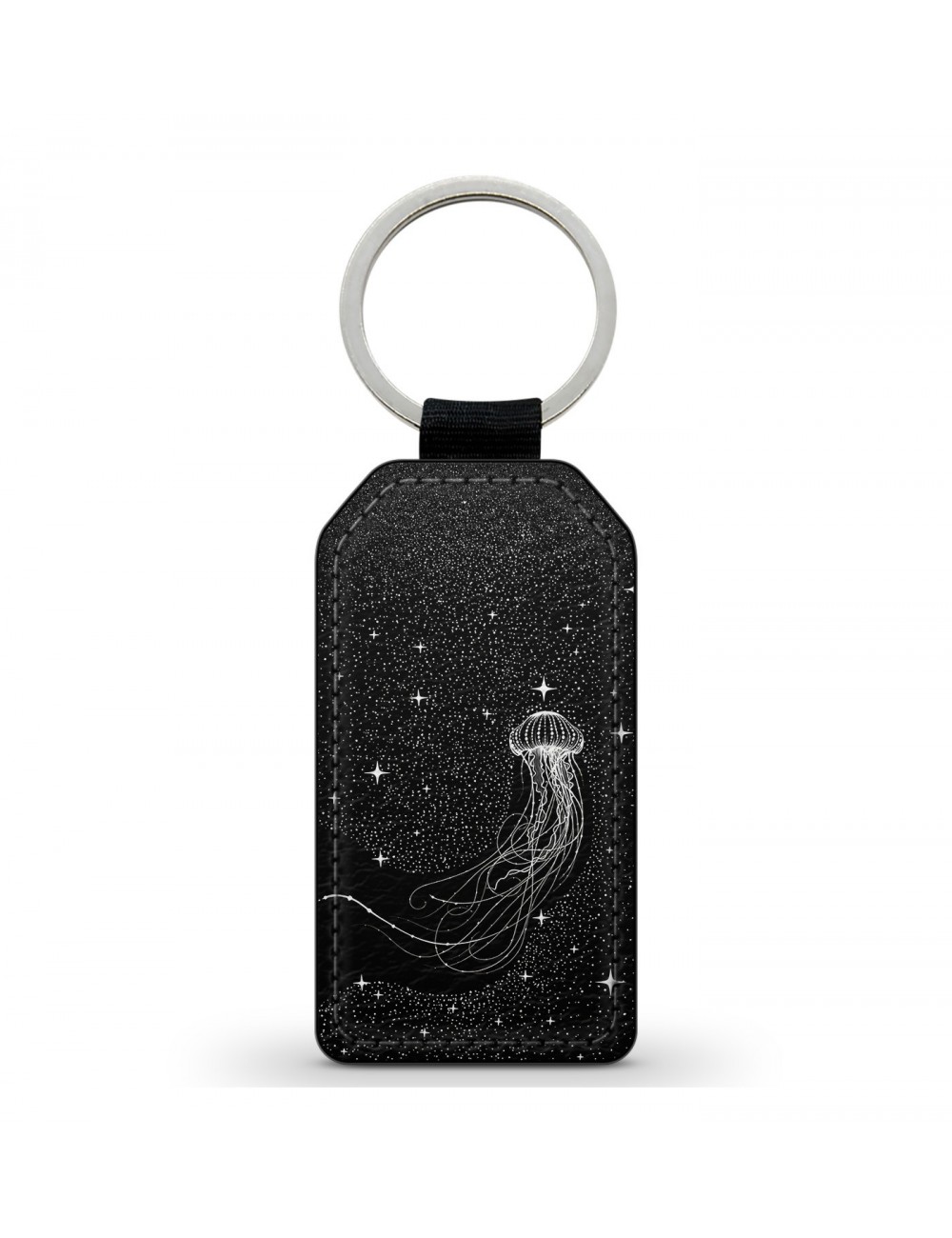 Porte-Clés en simili cuir Méduses et Etoiles Porte-Clés en simili cuir Méduses et Etoiles