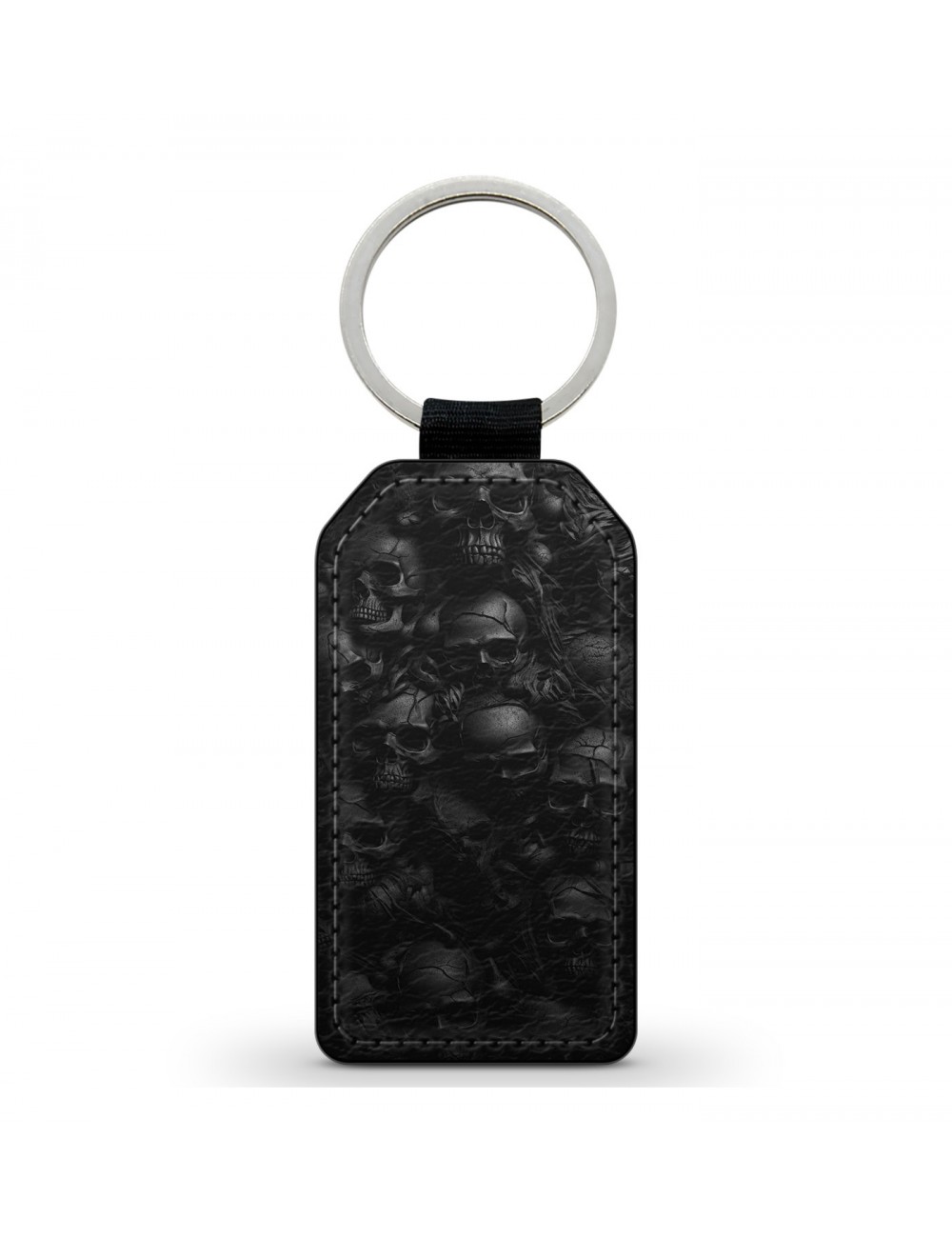 Porte-Clés en simili cuir Tête de Mort Skull Catacombes Porte-Clés en simili cuir Tête de Mort Skull Catacombes