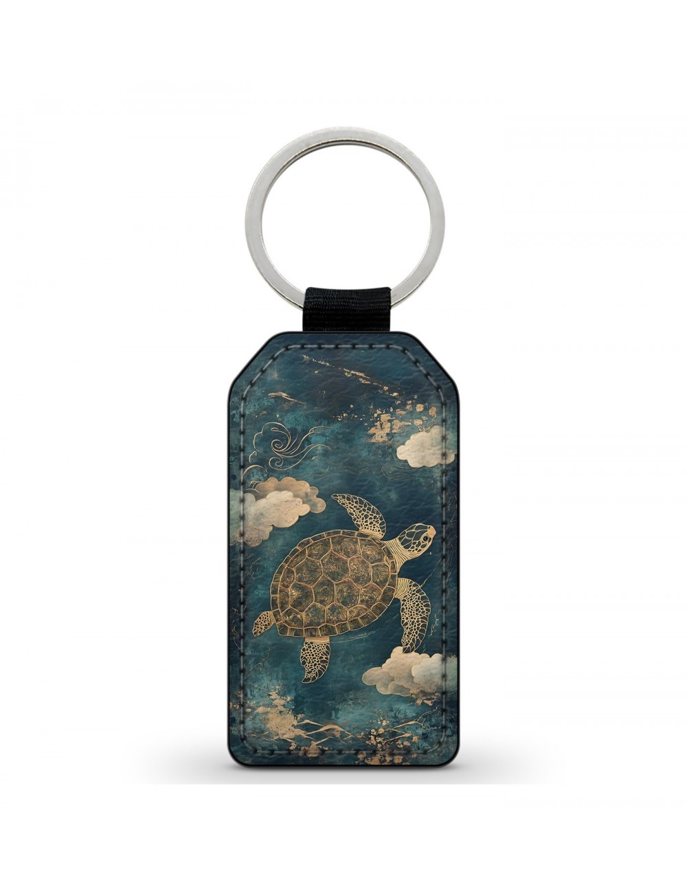 Porte-Clés en simili cuir Tortue Marine Porte-Clés en simili cuir Tortue Marine