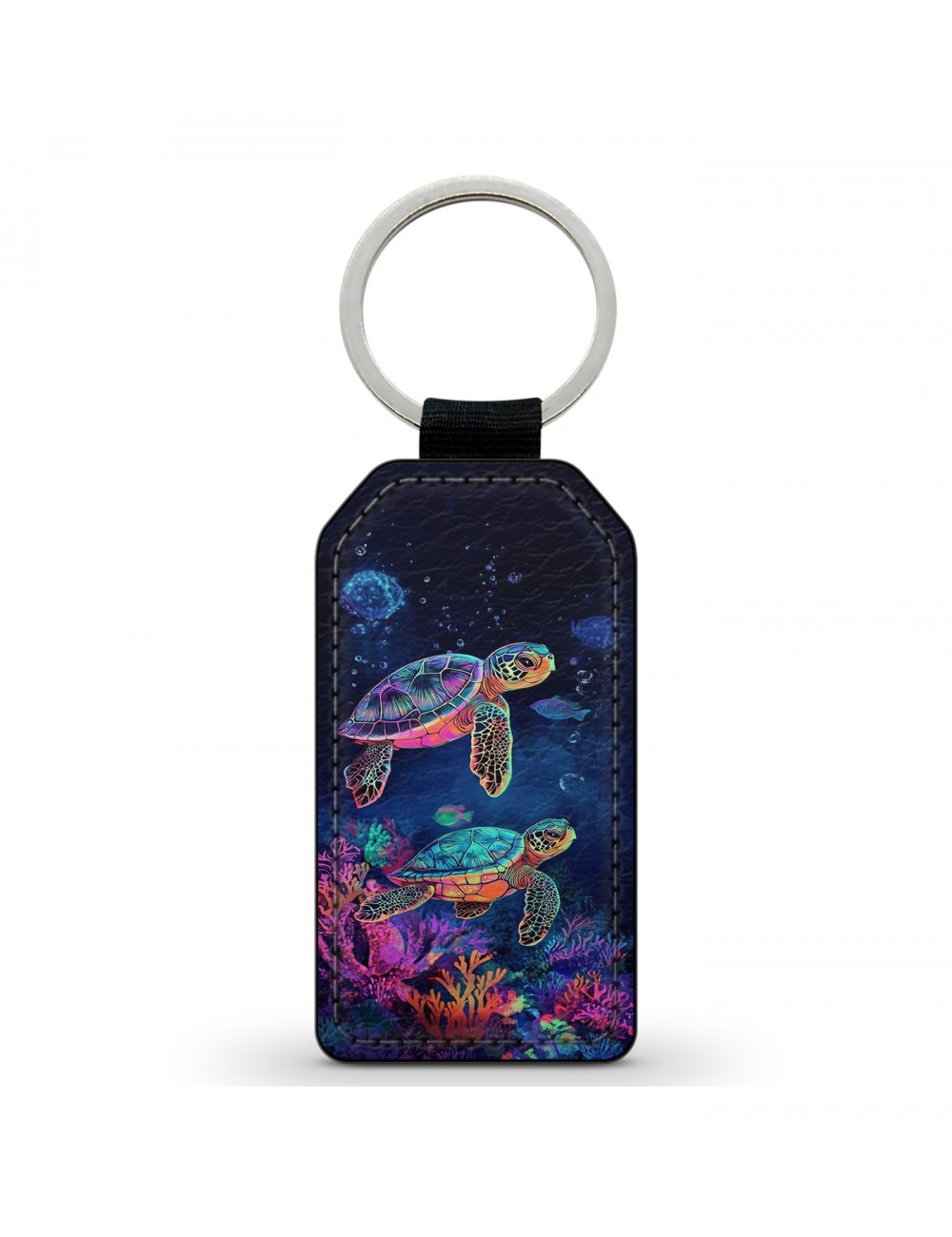 Porte-Clés en simili cuir Tortues Marines Porte-Clés en simili cuir Tortues Marines