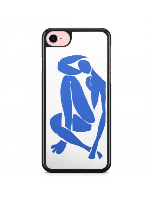 Coque pour iPhone Liberty Nu bleu Matisse 