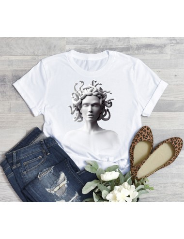T-Shirt blanc pour femme Medusa 