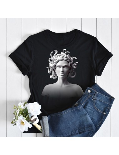 T-Shirt Noir pour femme Medusa 