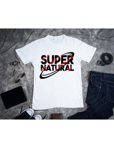 T-Shirt Blanc pour homme Supernatural 