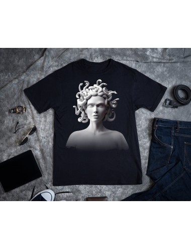 T-Shirt Noir pour homme Medusa 