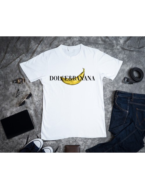 T-Shirt Blanc pour homme Dolce Banana 